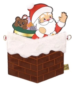 Irregular Choice Christmas Chilly Chimney Santa Clause Clutch Crossbody Bag NEW - Picture 1 of 7