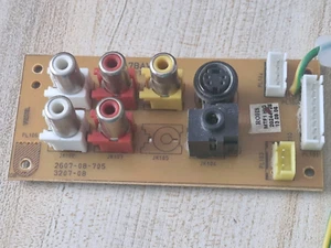 VESTEL/ TECHWOOD 32" LCD TV (LCD3207HD) SIDE AV BOARD 17BAV03-1 271005 - Afbeelding 1 van 4