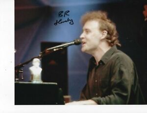 BRUCE HORNSBY SIGNED ROCKING OUT ON THE PIANO 8X10