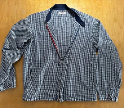 45转红色白色蓝色美国彩色棉夹克中号完好 — 第 1/4 张图片