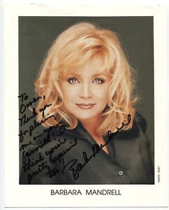 Barbara Mandrell Signed 8x10 Photo Vintage Autographed Country Music Singer