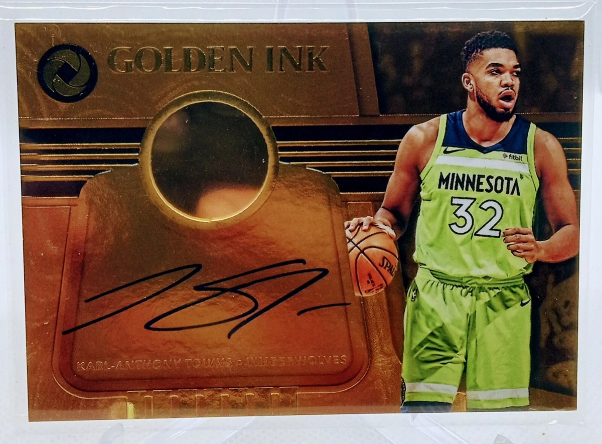 Karl Anthony Towns Panini Basketball Memorabilia Trading Cards