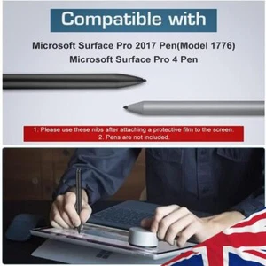 3pcs Stylus Pen Tip Kit for Microsoft Surface Pro 7 6 5 Replacement Nib Tip Kit - Picture 1 of 12