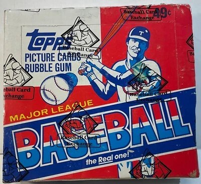 1981 TOPPS BASEBALL CELLO BOX 24 PACKS UNOPENED BBCE VALENZUELA RAINES GIBSON RC - Image 1 of 4