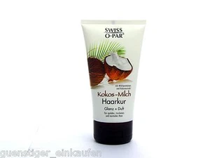 ( 26,33€/ L) 150ml Swiss o Par Coco Leche Mascarilla de Cabello sin Silicona - Picture 1 of 1