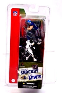 NFL Jeremy Shockey New York Jets & Ray Lewis Baltimore 3" Figuren - Bild 1 von 1