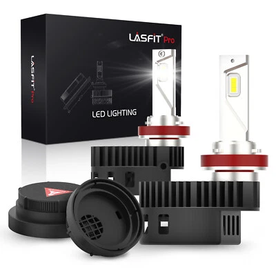 Lasfit H11 LED Headlight Low Beam Bulb Fit for Jeep Grand Cherokee 2017-2022 - Image 1 of 4