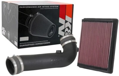 K&N COLD AIR INTAKE - 57 SERIES SYSTEM FOR Chevy Silverado 1500 5.3/6.2L 17-19 - Image 1 of 3