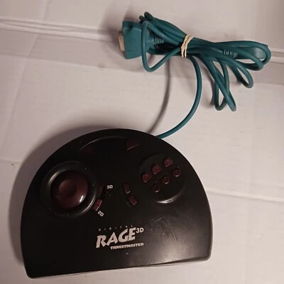 THRUSTMASTER DIGITAL RAGE 3D PC GAME PAD CONTROLLER VINTAGE  - Image 1 of 4