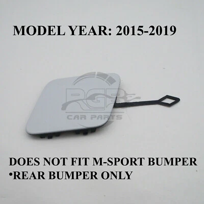 BMW 7er G11 G12 Se Parachoques Trasero Gancho de Remolque Funda 2015-2019 - Imagen 1 de 4