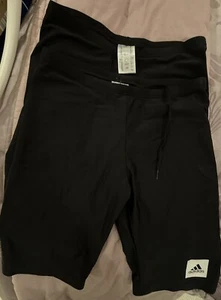 adidas Mens Black Jammers Swim Shorts Trunks x2 - Read Description Re Sizing - Picture 1 of 3