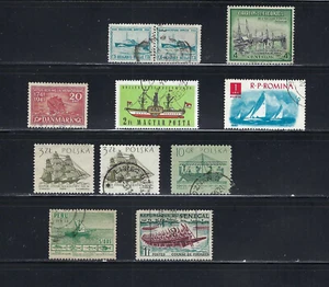 NAVI DEL BELGIO - COLOMBIA.- DANIMARCA.- RUMANIA.- POLONIA.- PERÙ {11} ANNI 50- 60 - Foto 1 di 1