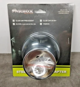 RHOX Steering Wheel Adapter Club Car Precedent Chrome ACC-SW66 - Picture 1 of 5