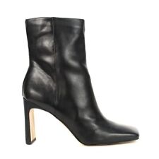 Sam Edelman Anika Black Leather High Heeled Booties H8637L1001