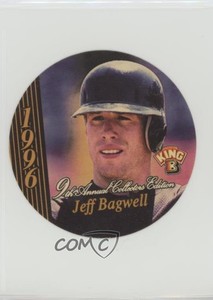1996 King-B Collector's Edition Discs Jeff Bagwell #4 HOF