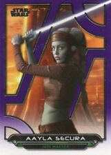 Star Wars Galactic Files Reborn: AOTC-18 Purple Parallel Base Card #69/99