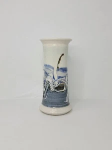 Richard Rowe Artist Signed Art Pottery Vase 6 3/4" - Picture 1 of 11