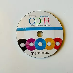 Memorex CD-R 5er Pack, neu im Paket - Bild 1 von 6