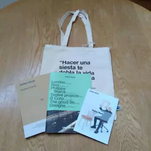 Design by Philippe Starck " Andreu World "collabo Tote bag and design book - Picture 1 of 5