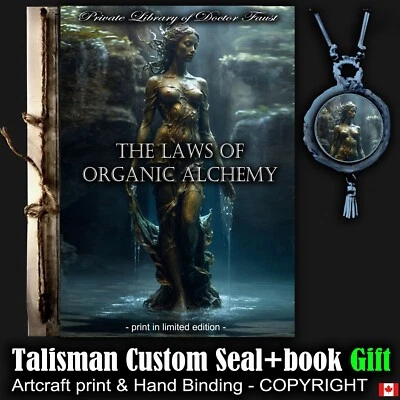 Forbidden Knowledge Book Brotherhood Psychology Organic Alchemy Occult Magic Law - Image 1 of 4