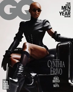British GQ Magazine (UK) December 2025 - Men Of The Year - Cynthia Erivo Cover - Bild 1 von 1