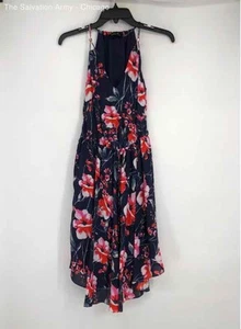 Ivanka Trump Women's Multicolor Floral Sleeveless Midi Fit & Flare Dress Size 2 - Picture 1 of 6