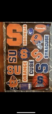 Calcomanías de pared Fat Head Syracuse mascota, baloncesto, fútbol americano Foto 1 de 4