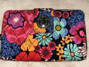 Vera Bradley Floral Fiesta Turn Lock Geldbörse - Bild 1 von 4