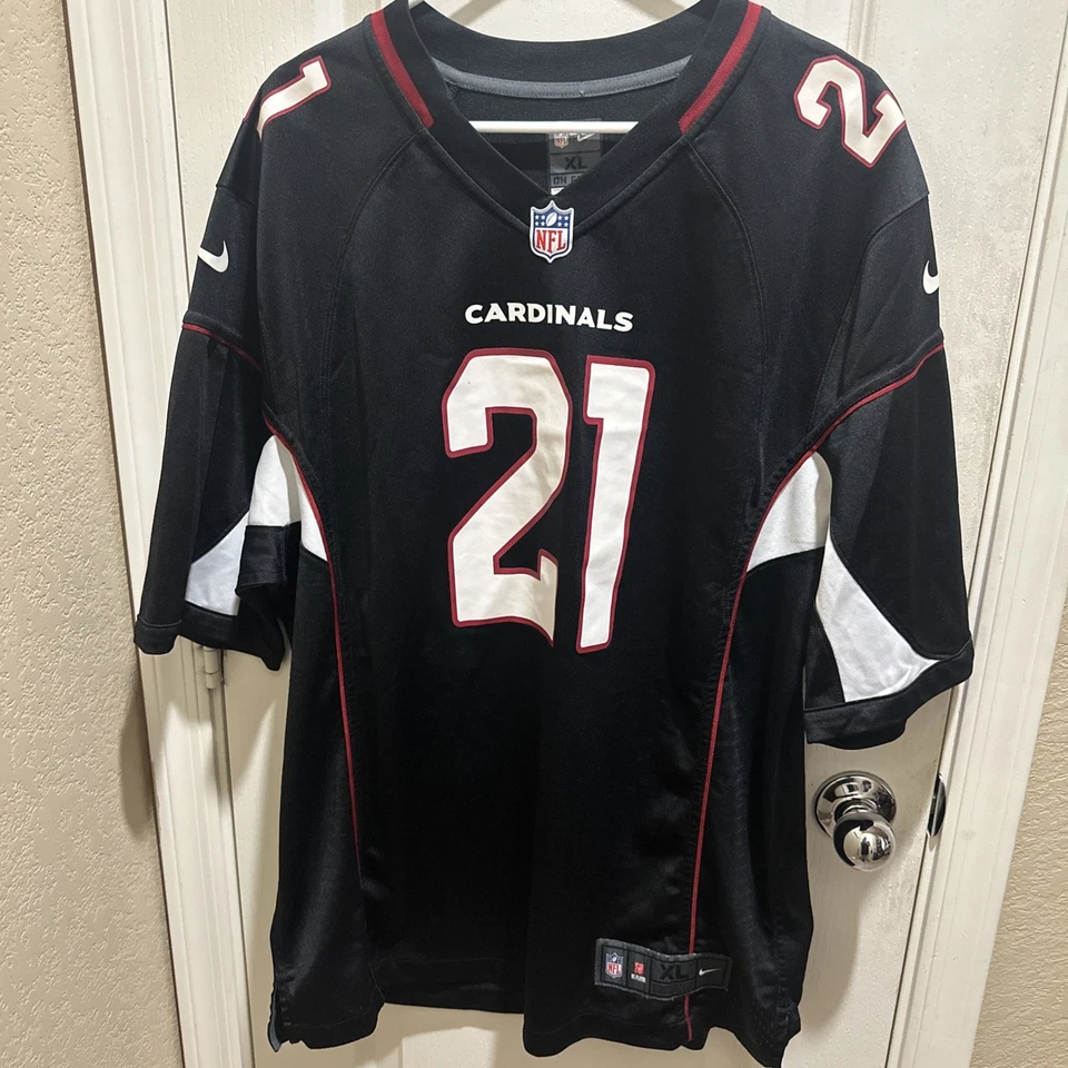 Camiseta deportiva Nike On Field de los Arizona Cardinals de la NFL para hombre XL negra Patrick Peterson #21 Foto 1 de 4