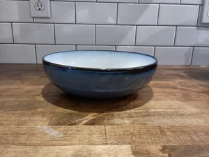 Sango Concepts Eggplant Serving Bowl 10" dia. 3.25" height, White inside - Picture 1 of 5