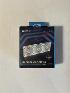 Lian Li UNI Fan SL-Wireless 120-Triple Pack Reverse Blade ARGB (White) - Afbeelding 1 van 3