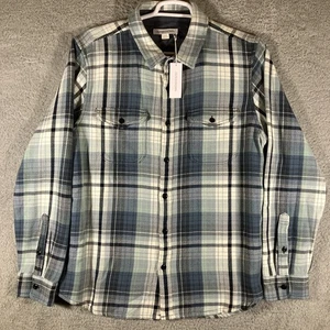 Camisa Manta Outerknown Para Hombres XL Tartán Cuadros Gorpcore Cabincore Franela Exterior - Imagen 1 de 16