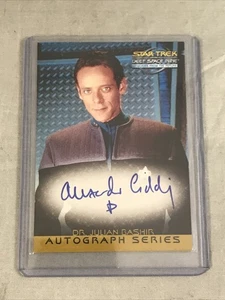 Star Trek DEEP SPACE NINE Dr. BASHIR SkyBox 1999 Autograph Card A1 Siddig - Picture 1 of 10