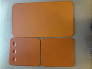Original Genuine OEM Apple Watch Store Retail Display Demo Leather Mat/Lid/Pad - Picture 1 of 12
