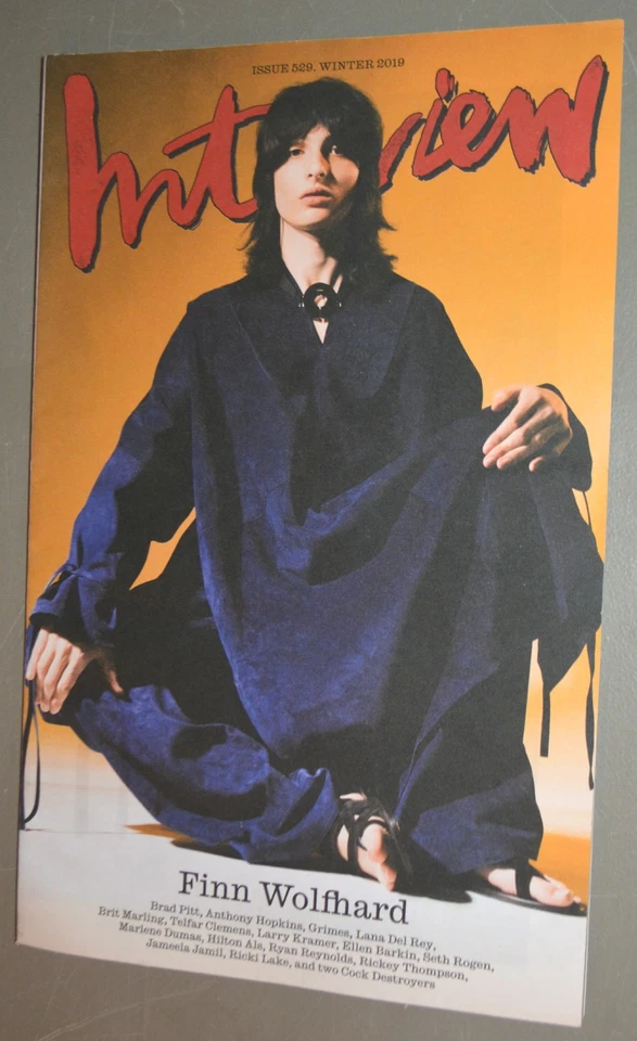 Interview magazine - Finn Wolfhard - Winter 2019 - Image 1 of 1