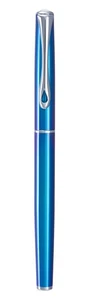 Diplomat Traveller Funky Blue Tintenroller Made in Germany Neuwertig Box Original - Bild 1 von 4