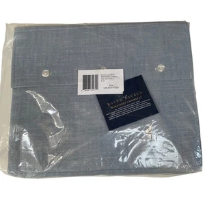 Camisa de Trabajo Ralph Lauren Chambray Sábana Ajustable Extra Profunda CALIFORNIA KING MS$245 - Imagen 1 de 5