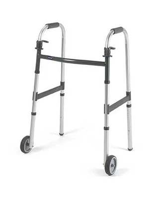 Andador dobrável INVACARE modelo 6291-A altura ajustável até 300 lb - Imagem 1 de 4