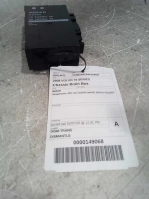 Chasis ECM Suspensión XC70 Chasis Activo Se Adapta 07-16 VOLVO 70 SERIES 377025 Foto 1 de 2