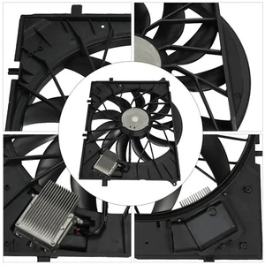 Conjunto de ventilador condensador radiador motor Mercedes Benz 2001-2012 - Imagen 1 de 14