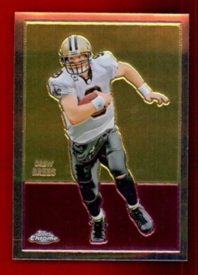 2009 Topps Chrome Chicle #C30 Drew Brees. - Image 1 of 2