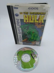 Incredible Hulk: The Pantheon Saga (Sega Saturn, 1997) CIB - Picture 1 of 2