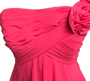 Allure Bridal Damen Kleid Kleid Hot Pink Blumenkleid Stil 1233 Größe 6 - Bild 1 von 10