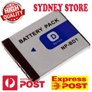 Replace SONY NP-BD1 digital camera battery Cybershot NP BD1 FD1 T series D type - Picture 1 of 1