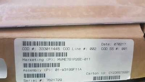 MOTOROLA MVME761P26E-011 SCSI ADAPTER FOR MVME761 - Picture 1 of 3