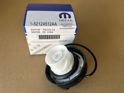 Genuine Fuel Filler Gas Cap W/Tether OEM 52030377AB Fits Ram Jeep Dodge Chrysler Foto 1 de 4