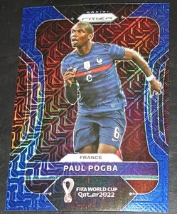 Prizm World Cup 2022 Paul Pogba Blue Mojo # 36/75 Prizm #103 France - Bild 1 von 2