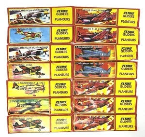 8" Flying Gliders WW2 Airplanes - Planeurs - Lot of 14 - Brand New Sealed - Picture 1 of 2