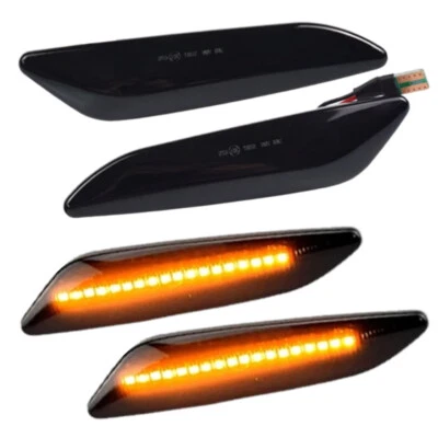 2x Luz LED de señalización lateral dinámica para Alfa Romeo 156 147/Lancia Delta 3 Ypsilon Foto 1 de 4