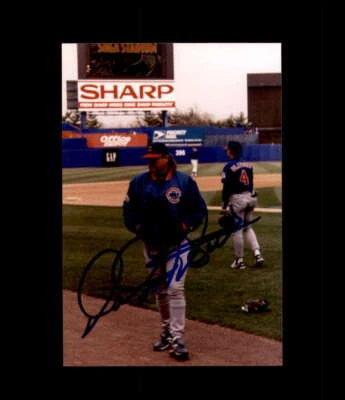 Foto autógrafa original firmada por Rod Beck JSA certificado de autenticidad 4x6 cachorros Foto 1 de 3